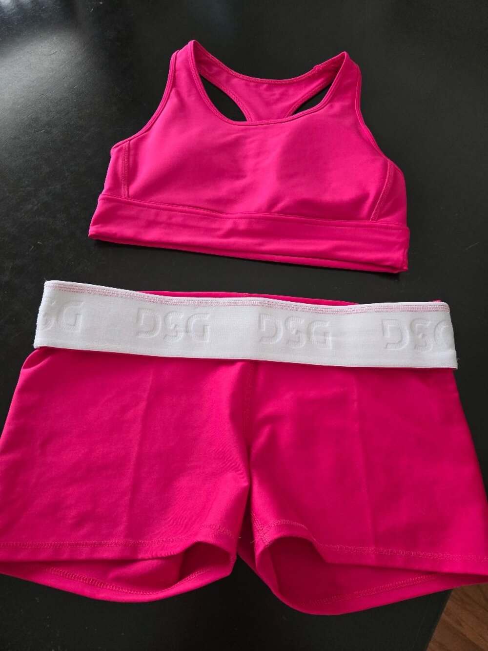 DSG hot pink sports set